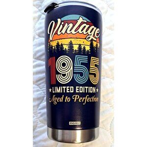 Bsquiele Vintage 1955 Limited Edition Aged to Perfection Stainless Steel Tumbler